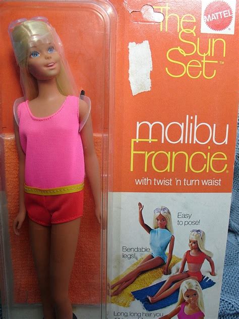 Barbie Malibu Francie The Sun Set Malibu Barbie Cousin Made In Japan 1970 Barbie Malibu