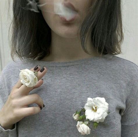 Flowers Smoke And Grunge Image Aesthetic Vintage