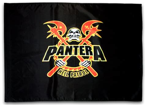 Флаг Pantera Hell Patrol ФЛГ161 купить в интернет магазине