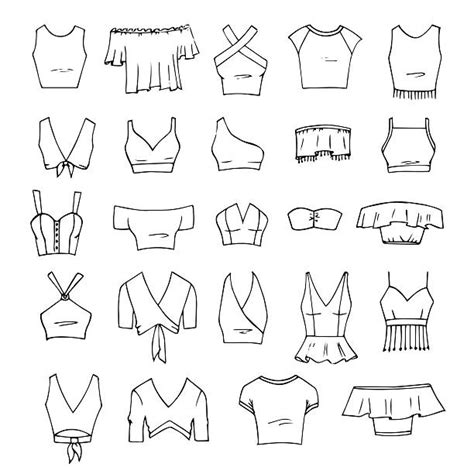 Lace Crop Tops Illustrations Royalty Free Vector Graphics And Clip Art