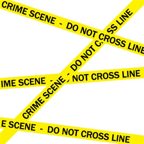 T-Shirt Crime Scene - Do Not Cross Line png image
