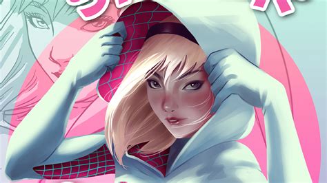 gwen stacy illustration wallpaper hd superheroes wallpapers 4k wallpapers images backgrounds
