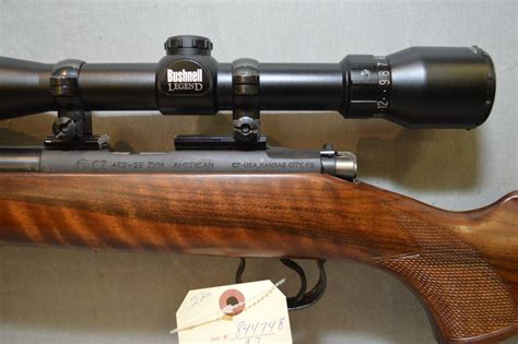 Cz Model 452 2e Zkm American 17 Hmr Cal Mag Fed Bolt Action Rifle W