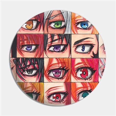 Shokugeki No Soma Eyes Set 2 Shokugeki No Soma Pin Teepublic