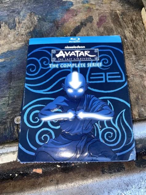 Avatar Last Airbender Complete Series Blu Ray 9 Disc Box Set New