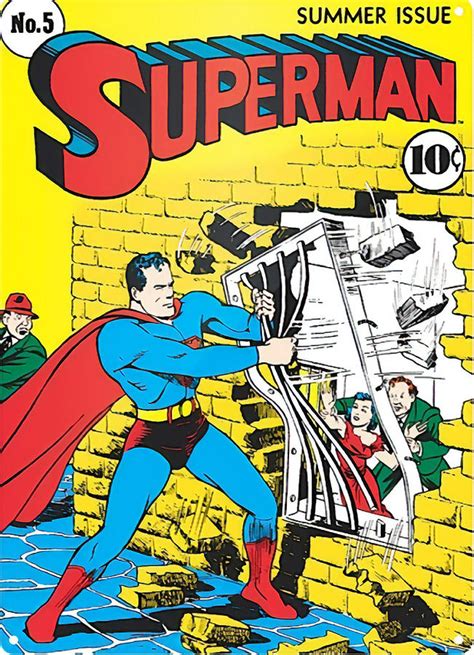 Vintage Superman Comic Drawing By Joseph Palumbo Fine Art America