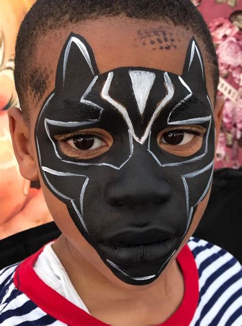 Black Panther Face Paint