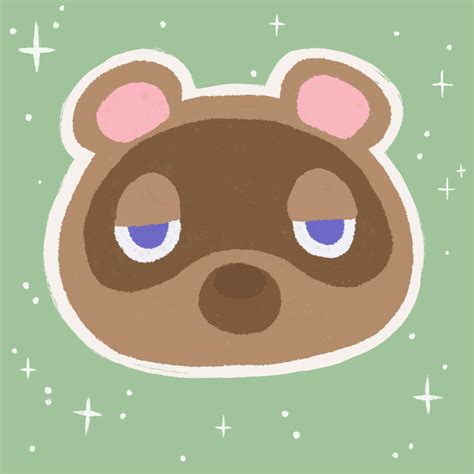 Tom nook illustration | Illustration, Animal games, Animal crossing