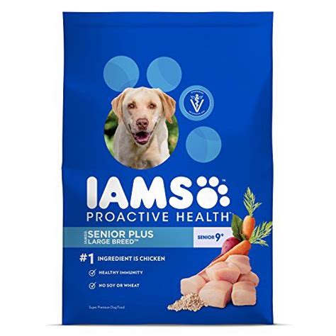 Iams Proactive Health Senior Plus Dog Food For Large Dogs Chicken 15