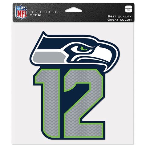 Wincraft Seattle Seahawks 8 X 8 12s Color Decal