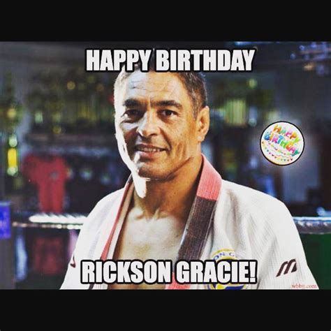 White Belt Brazilian Jiu Jitsu — Happy Birthday Rickson Gracie