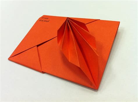 Emdads Origami Leaf Envelope