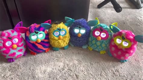 Four Furby Booms And Two 2012 Furbies Youtube