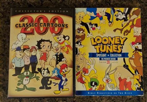 Looney Tunes Spotlight Collection And 200 Classic Cartoons 4 Disc Dvd