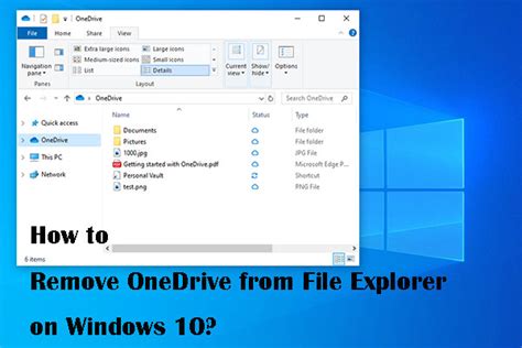 How To Remove Onedrive From File Explorer On Windows