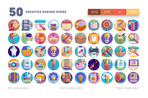 Creative Design Icons Png Svg Eps