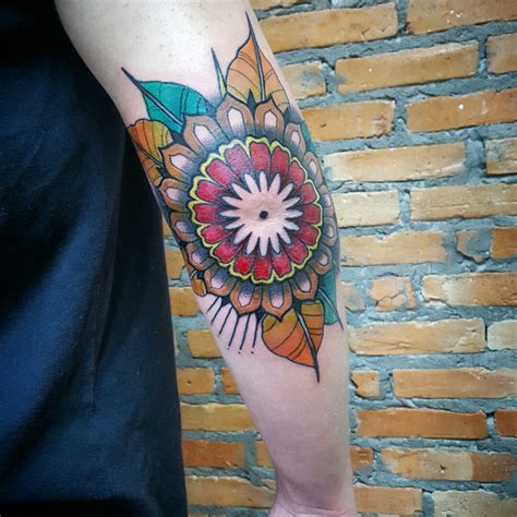 Tattoo Uploaded By Rodrigo Tanigutti • Mandala Dotwork Com Neo Trad