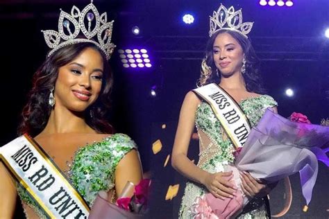 Andrei´na Martinez Crowned Miss Dominican Republic 2021