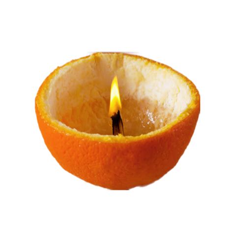 Make Your Own Natural Candle With Orange Peel Easyecotips