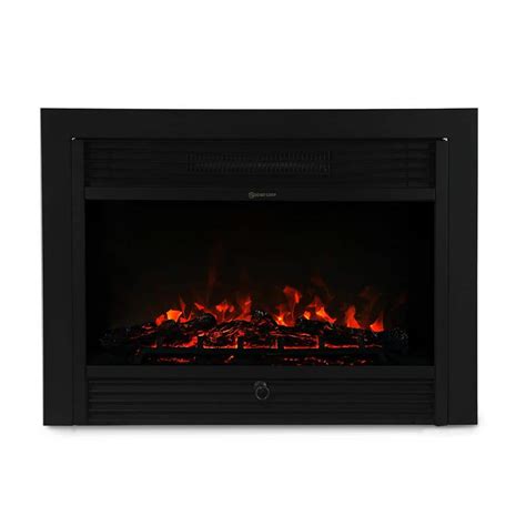 Xtremepowerus 285 In W 5200 Btu Embedded Electric Fireplace Insert