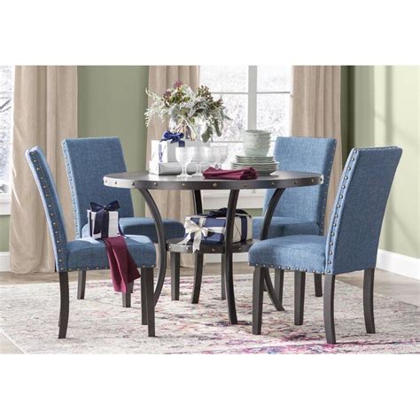 Gracie Oaks Amy 5 Piece Dining Set And Reviews Wayfair Dining Room