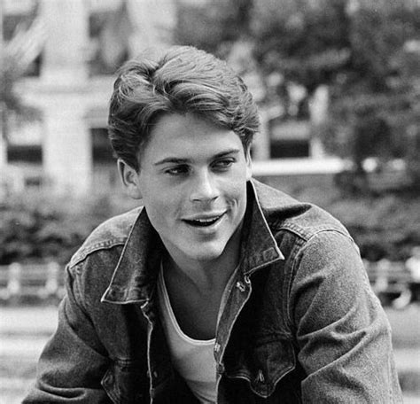 The Outsiders 1983 Rob Was 19 Rob Lowe Film 80s
