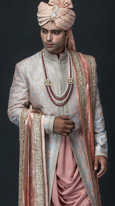 Indian Men Wedding Outfit Groom Attire Indianwedding Menwear
