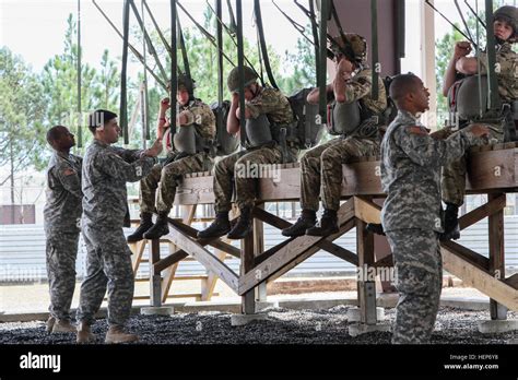 Paratroopers Assigned To 2nd Brigade Combat Team 82nd Airborne Stock