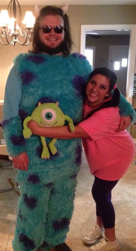 Monster S Inc Dynamic Duo Costume For A Mardi Gras Ball Disneybound