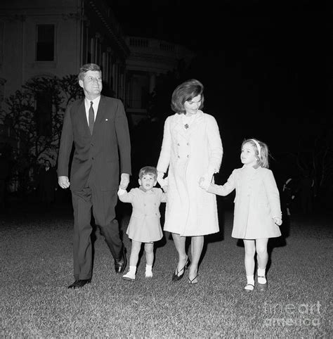 He was the last child jackie was to carry, and he lived only two days. The John F. Kennedy Family Photograph by Bettmann