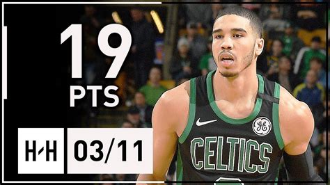 After consecutive games at bankers life fieldhouse on sunday and tuesday, the two teams will meet once more in boston on feb. Jayson Tatum Full Highlights Celtics vs Pacers (2018.03.11 ...