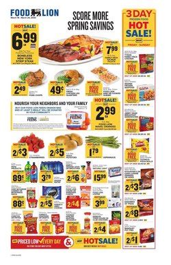 Maintain a complete understanding of and adherence to company guidelines, policies and standard practice. Food Lion in Camden SC | Weekly Ads & Coupons