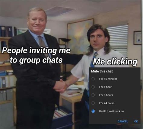 Always Young Michael Scott Shaking Ed Trucks Hand Know Your Meme