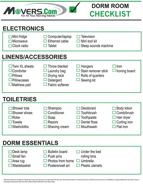 Modern Bright Green Printable Packing List Etsy 45 Great Moving