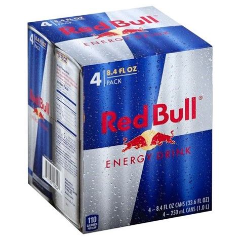 Red Bull Energy Drink 4pk84 Fl Oz Cans Drinks Hennessy Drinks