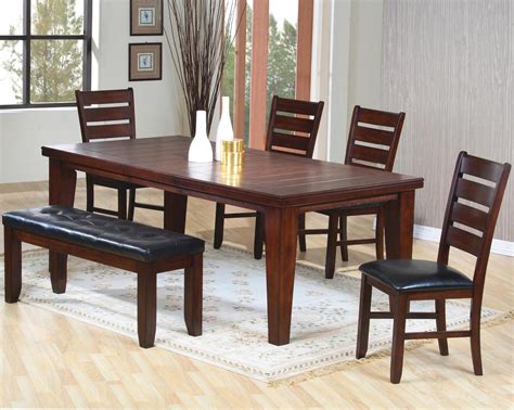 Foshan furniture marble dining table set restaurant gold metal luxury dining table with 6 chairs for sale dt004. Dining Room Table with Bench Seat - HomesFeed