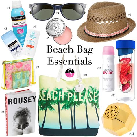 beach bag 2016 essentials styled to sparkle