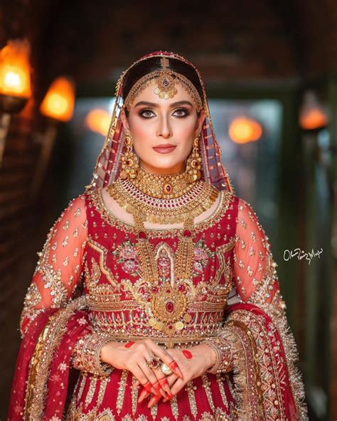 Ayeza Khan Looks Flawless In Her Latest Bridal Shoot Reviewitpk