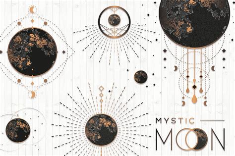 Mystic Moon Mystic Moon Mystic Icon Design