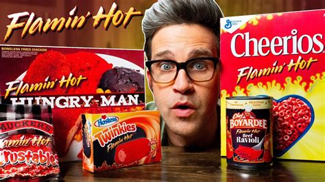 Whats The Best Flamin Hot Snack Taste Test Youtube