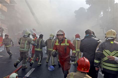 Tehran Photos Of Plasco Building Collapse In Irans Capital Killing