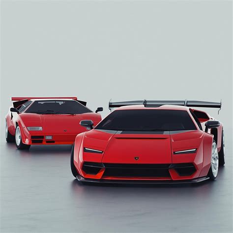 Lamborghini Countach Lpi 800 4 Custom Body Kit By Magnus Concepts Buy