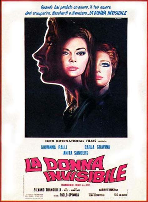 La Donna Invisibile 1969 Streaming Trama Cast Trailer