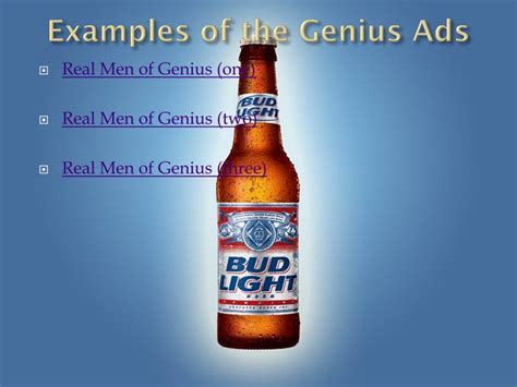 Ppt Real Men Of Genius Powerpoint Presentation Free Download Id