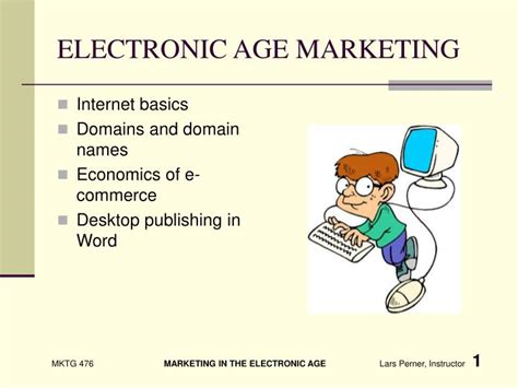 Ppt Electronic Age Marketing Powerpoint Presentation Free Download