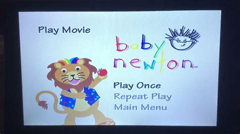 Opening To Baby Newton 2002 Dvd Better Quality Youtube