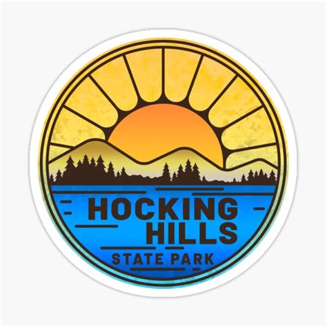 Hocking Hills Stickers Redbubble