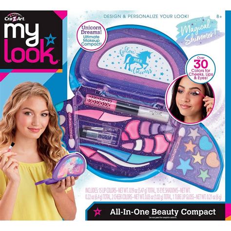 My Look Glitter Makeup Compact By Cra Z Art Makeup Kit For Kids