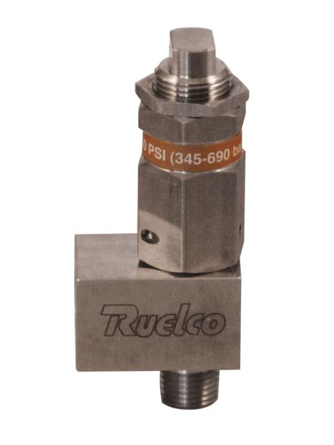 A pressure relief valve protects against excessive pressure in pump stations, distribution systems, and transmission mains by opening when the inlet pressure exceeds a preset value and discharges high pressure water to waste pump suction or a zone of lower pressure. RV-1 Relief Valve (Model 7500)