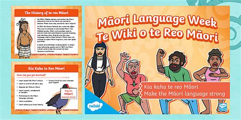 Māori Language Week Powerpoint Teacher Made Twinkl